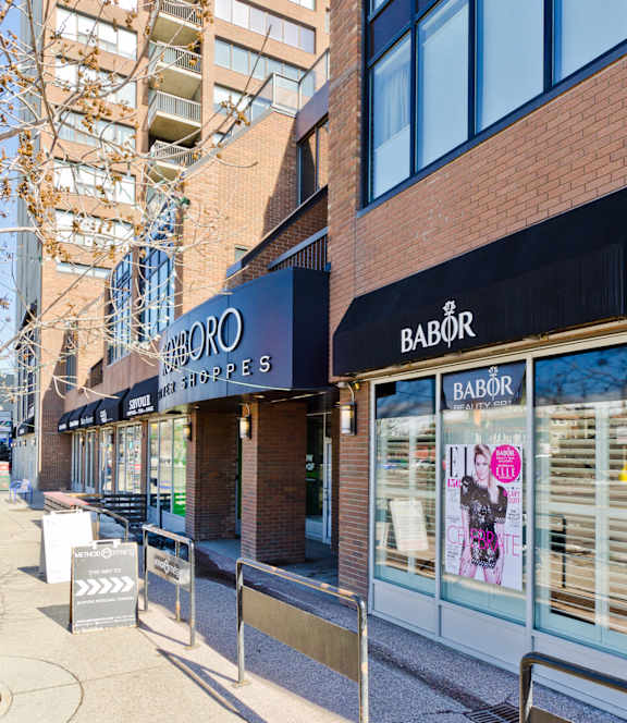 Babör is a store located in a city street.