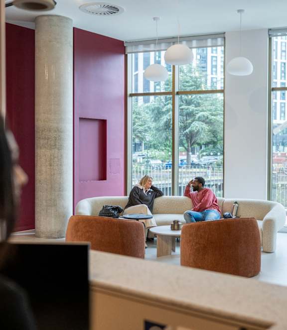 Lobby at Cenza, Manchester