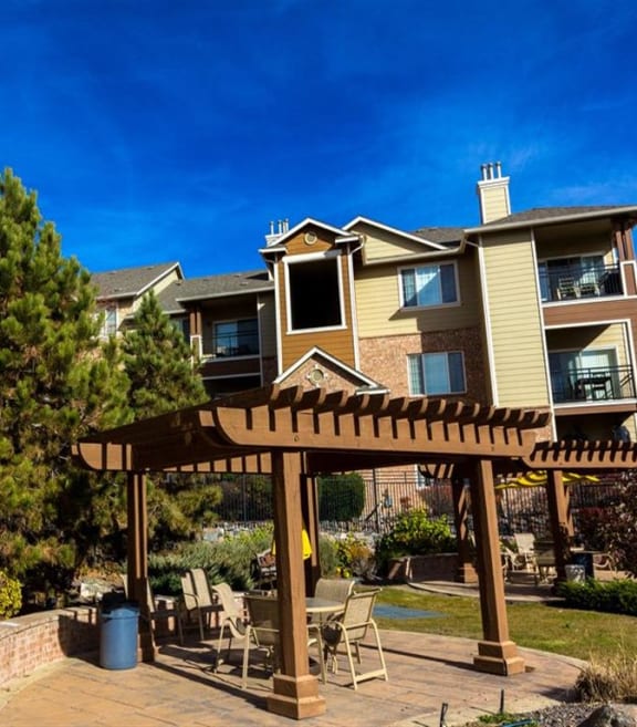 Grilling Station at Indigo Creek Apartments, Colorado