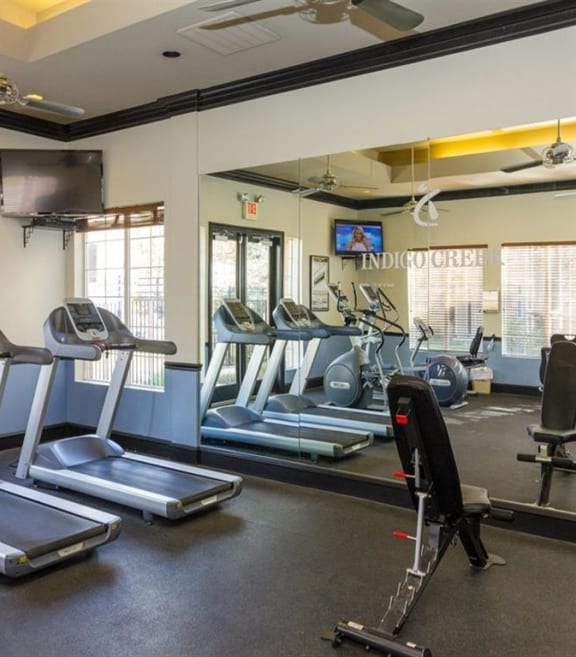 Gym with Treadmills