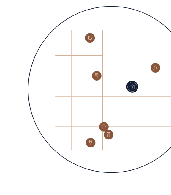a geographic coordinate system of the orbits of planets in the solar system