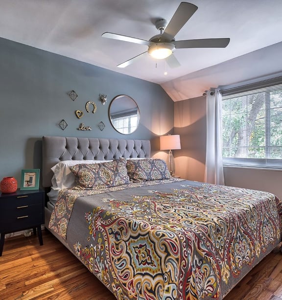Brookville Townhomes Model Bedroom
