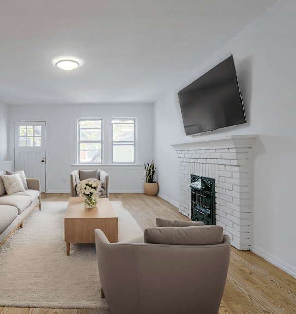 Living Room at 83-85 Silver Birch, Toronto, CA