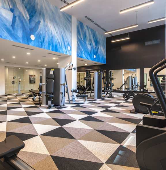 Axis Admiral's Hills Courtyard with a Stunning View of the Community Also Featuring Outdoor Fireplace
