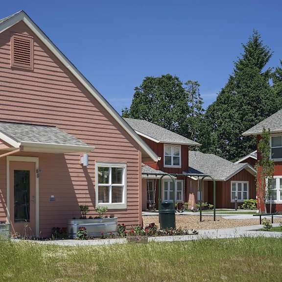 juniper gardens office exterior view