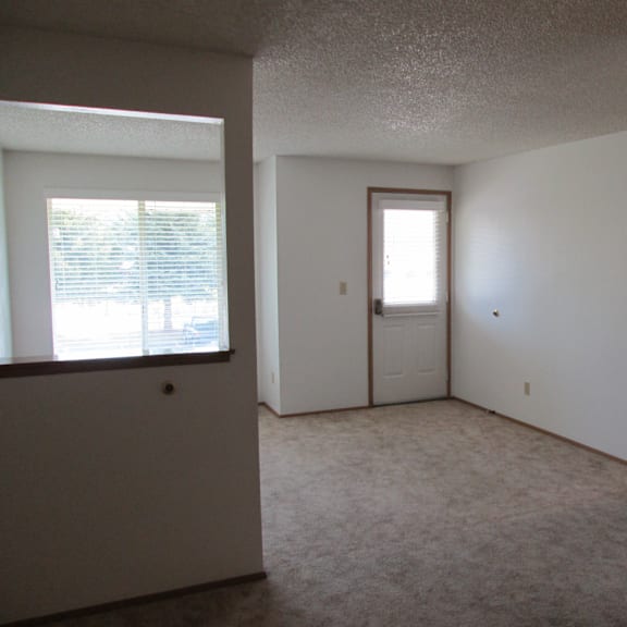 mathews entrance and living room