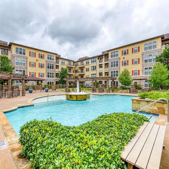 pool at aventine at kessler park, texas