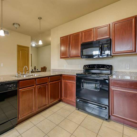 kitchen at aventine at kessler park, dallas, texas