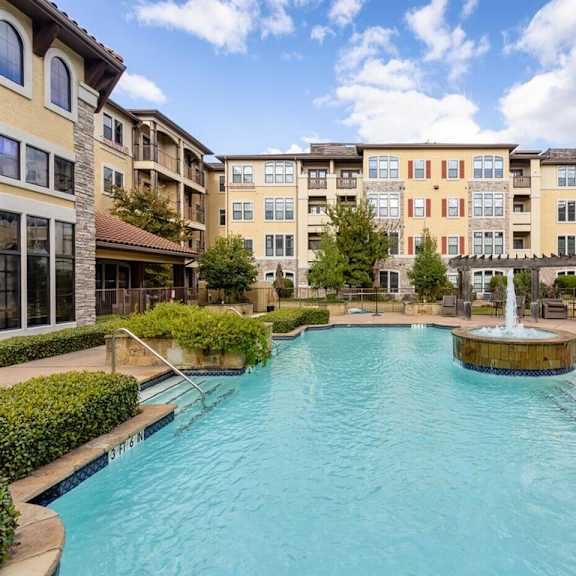 pool at aventine at kessler park, dallas, tx