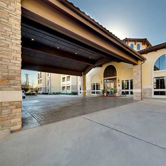 entry way at aventine at kessler park, texas