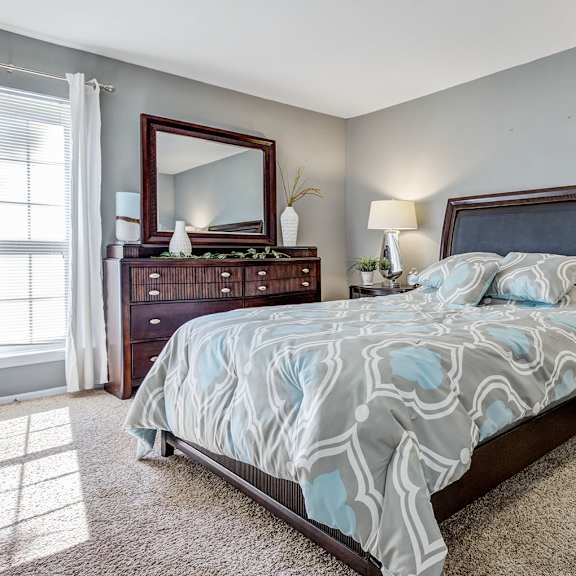 gorgeous bedroom at madison hunters glen, raleigh, nc, 27606