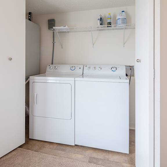 washer and dryer  at benson estates apartments, augusta, 30815