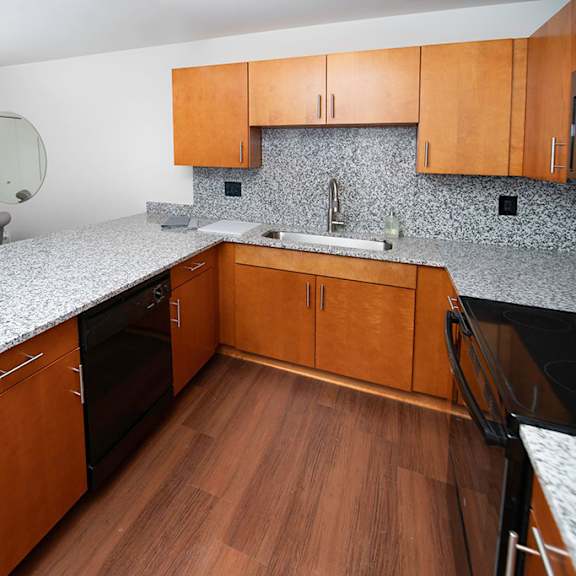 well appointed kitchen at dutton estates, saint clair, mi