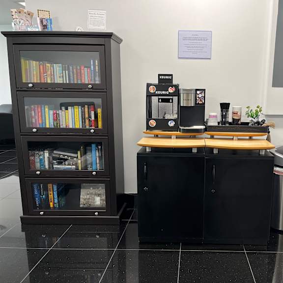 library  at brooks apartments, michigan