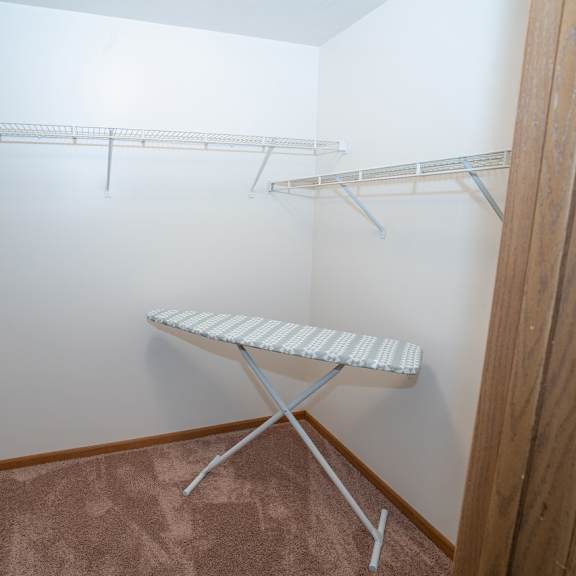 closet at simonson estates 100 raleigh court, columbia city, in 46725
