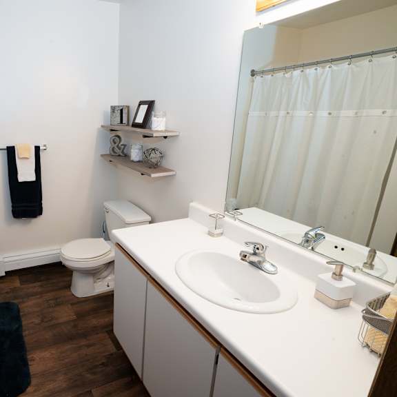 bathroom at simonson estates 100 raleigh court, columbia city, in 46725