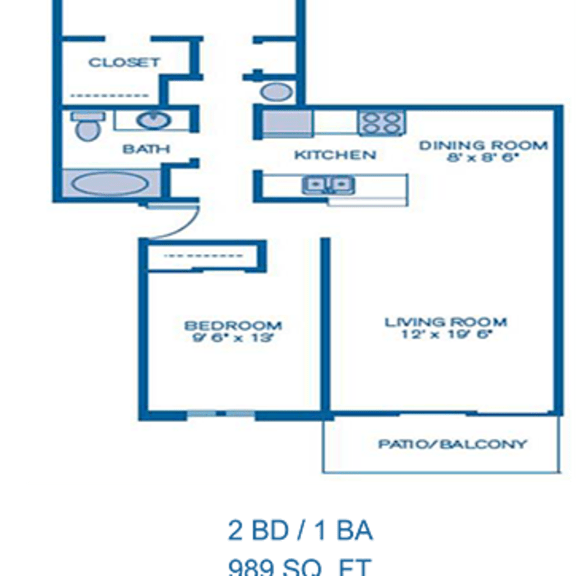 Thumbnail 2 of 7 2-bedroom-1-bathroom-989-sq-ft_at The Meadows at Westlake Village Apartments, CA, 91361
