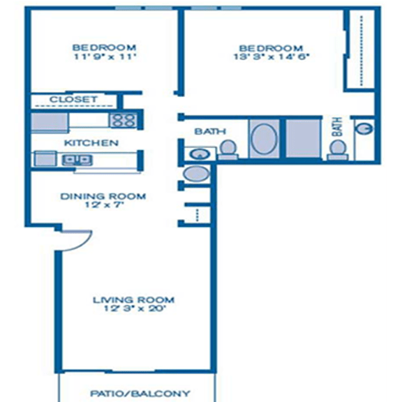 Thumbnail 6 of 7 2-bedroom-2-bathroom-1239-sq-f at The Meadows at Westlake Village Apartments, Westlake Village, CA