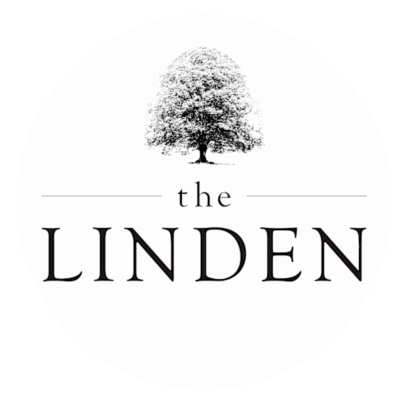 a logo for the linden tree