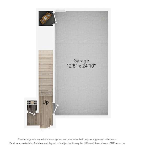 Thumbnail 6 of 8 2D dimensional floor plan of a 2BR 2BA apartment at Tapestry Nona Apartments in Orlando, FL