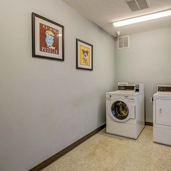 our apartments have a laundry room with washer and dryer