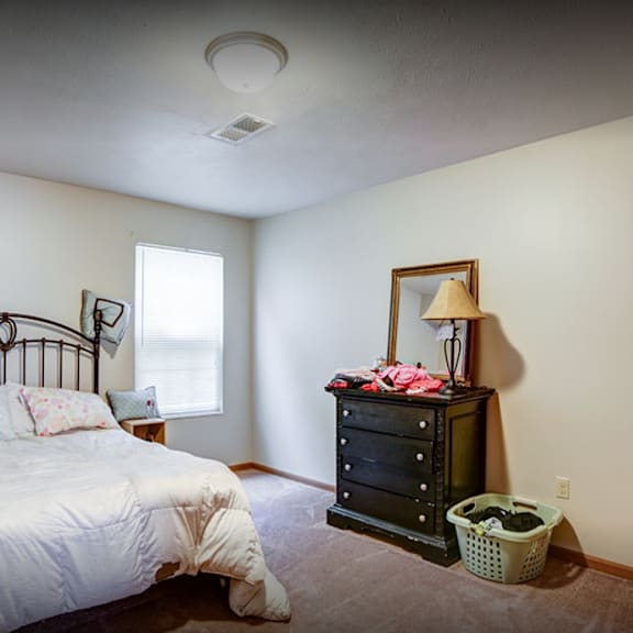 bedroom with window