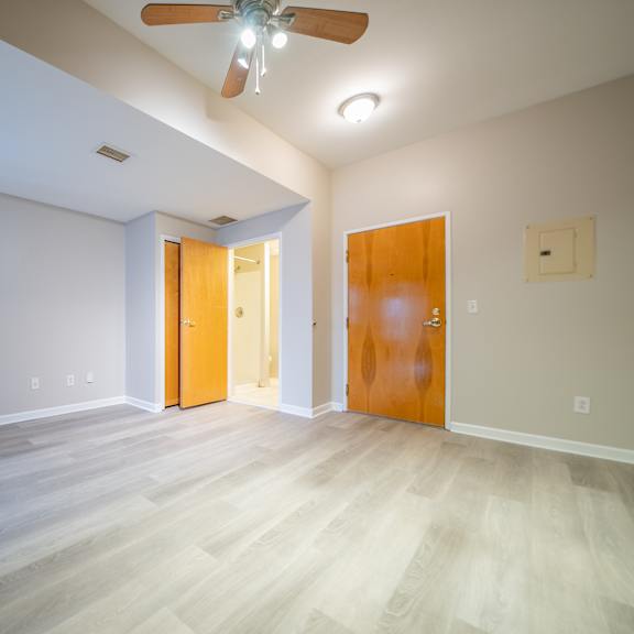 bare room at tremont terraces apartments, cleveland