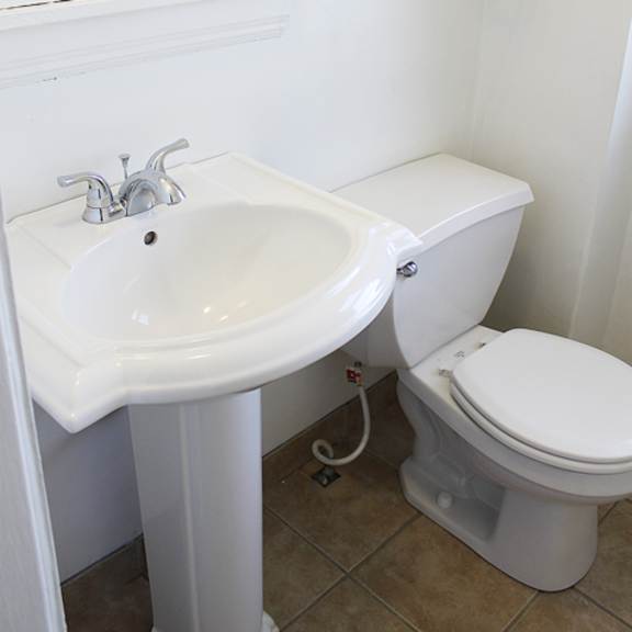 updated bathroom