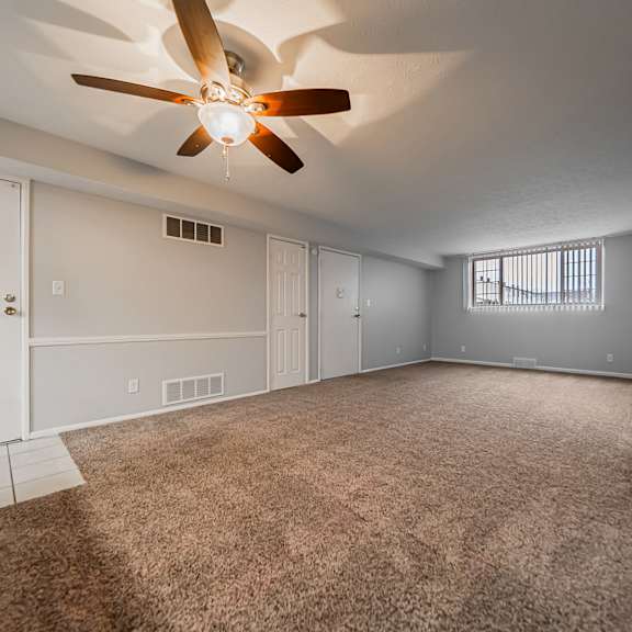 empty interior at river run apartments, warren, ohio