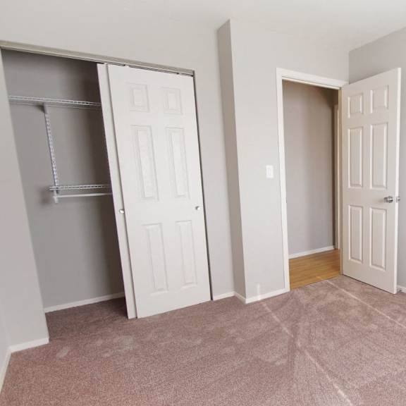 carpeted bedrooms