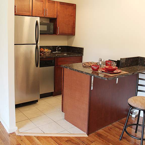 renovated kitchen