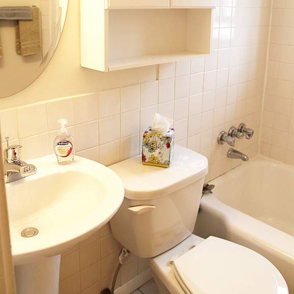 renovated bathroom