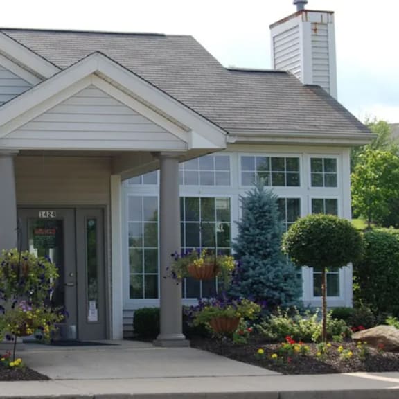 club house with fitness center