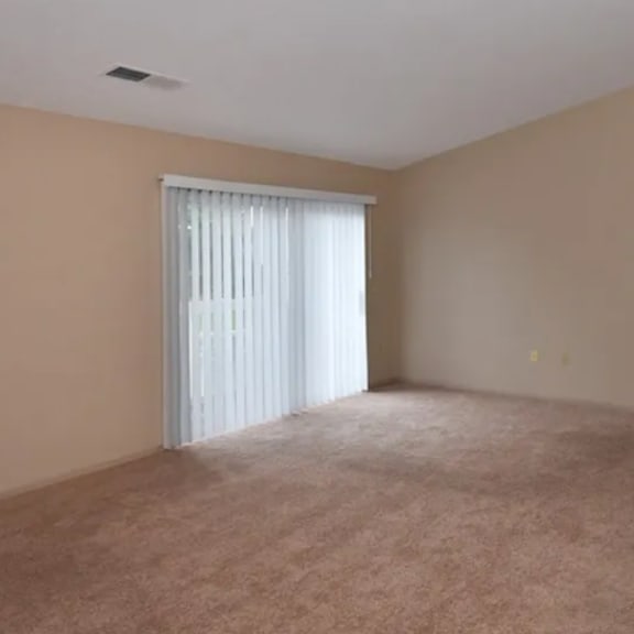 spacious living / dining