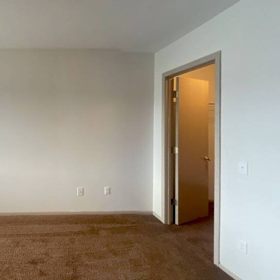 spacious primary bedroom