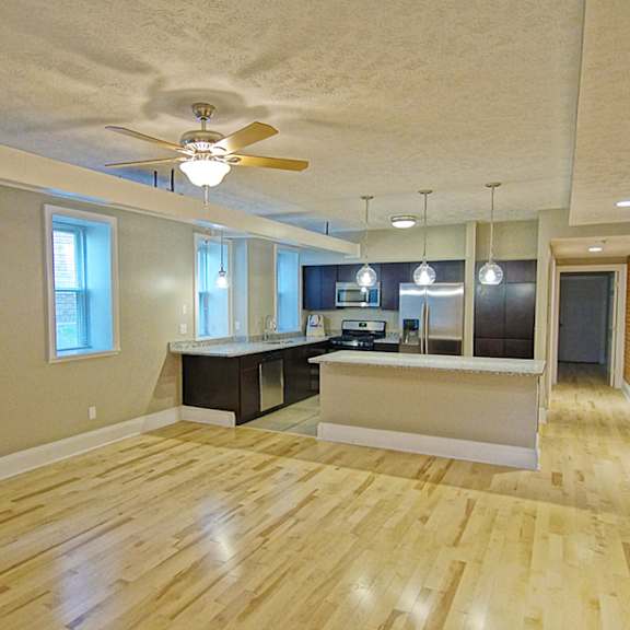 sample kitchen 3 at integrity cleveland heights apartments, cleveland heights, oh