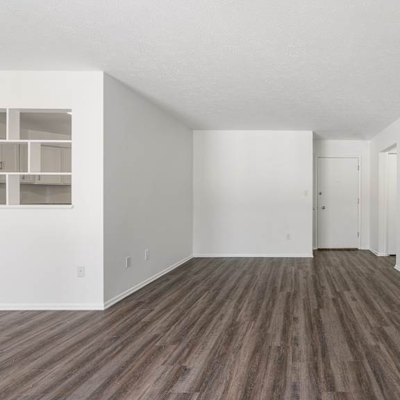 updated wynwood living room and open foyer.