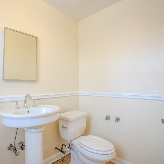 modern bathroom at shaker collection, cleveland, oh