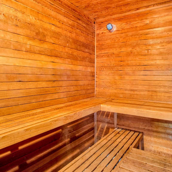 sauna  at hunt club apartments, apartments, copley, oh