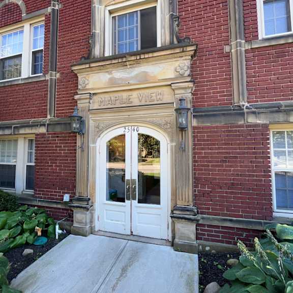 mapleview exterior entrance