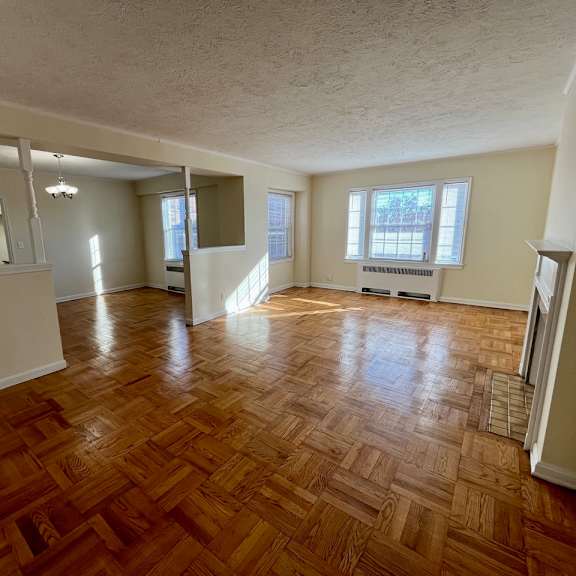 spacious living room