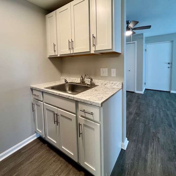 renovated 1 bedroom kitchenn