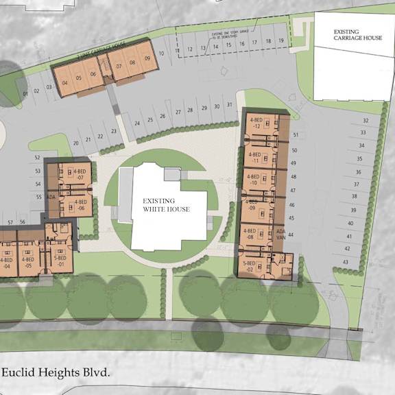 site map at reserve overlook apartments, integrity realty, cleveland heights, 44106
