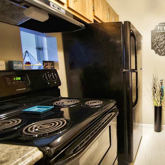 classic apartment kitchen.