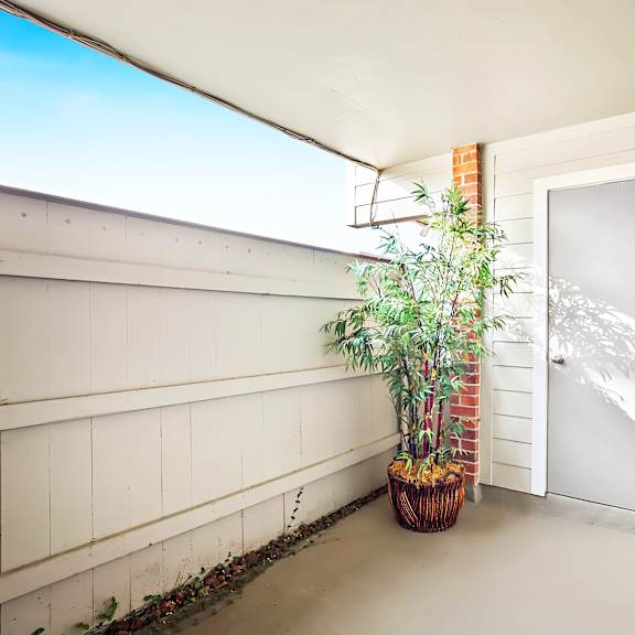 private patio