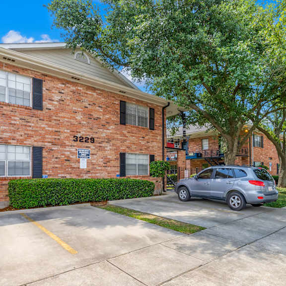 a brick building with the number 3229 on it.
