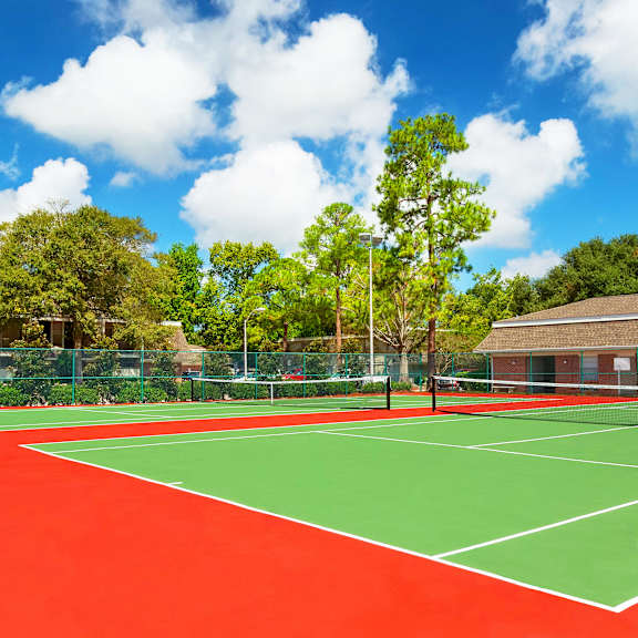 tennis courts