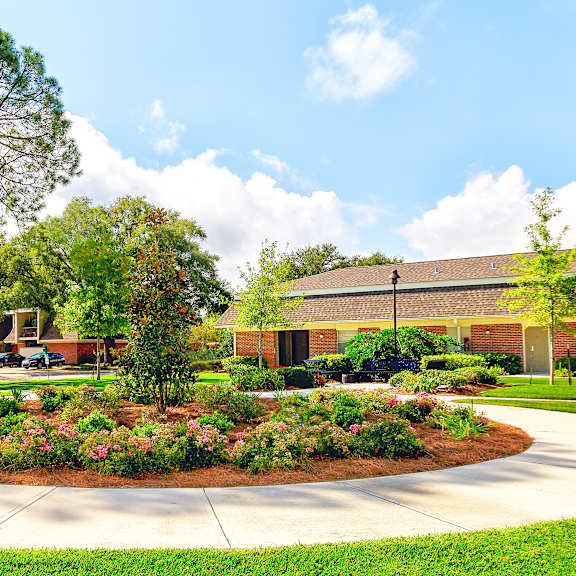 exterior courtyard