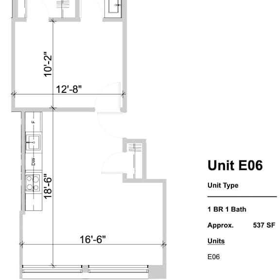 Thumbnail 2 of 2 E06 - 1 Bed 1 Bath at Textile Apartments, Ohio, 45202