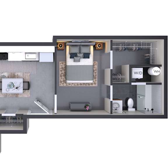 Thumbnail 1 of 2 1 bed 1 bath Y at Textile Apartments, Ohio, 21286